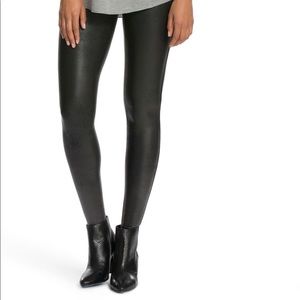 Spanx faux leather leggings